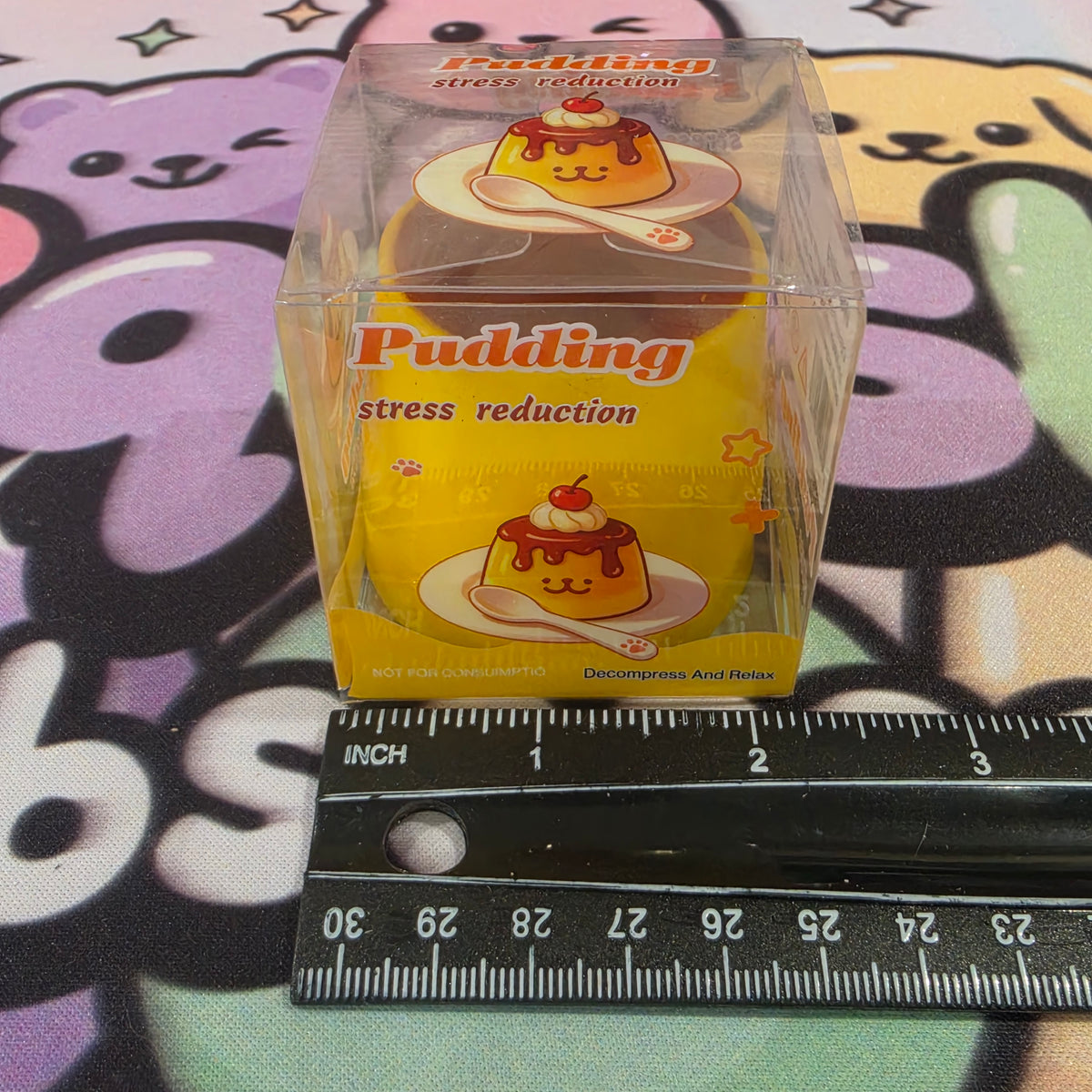 Crunchy Pudding Squishy - 1pc