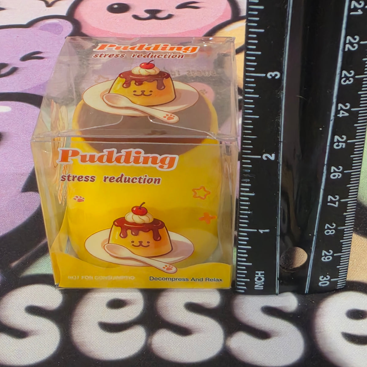 Crunchy Pudding Squishy - 1pc