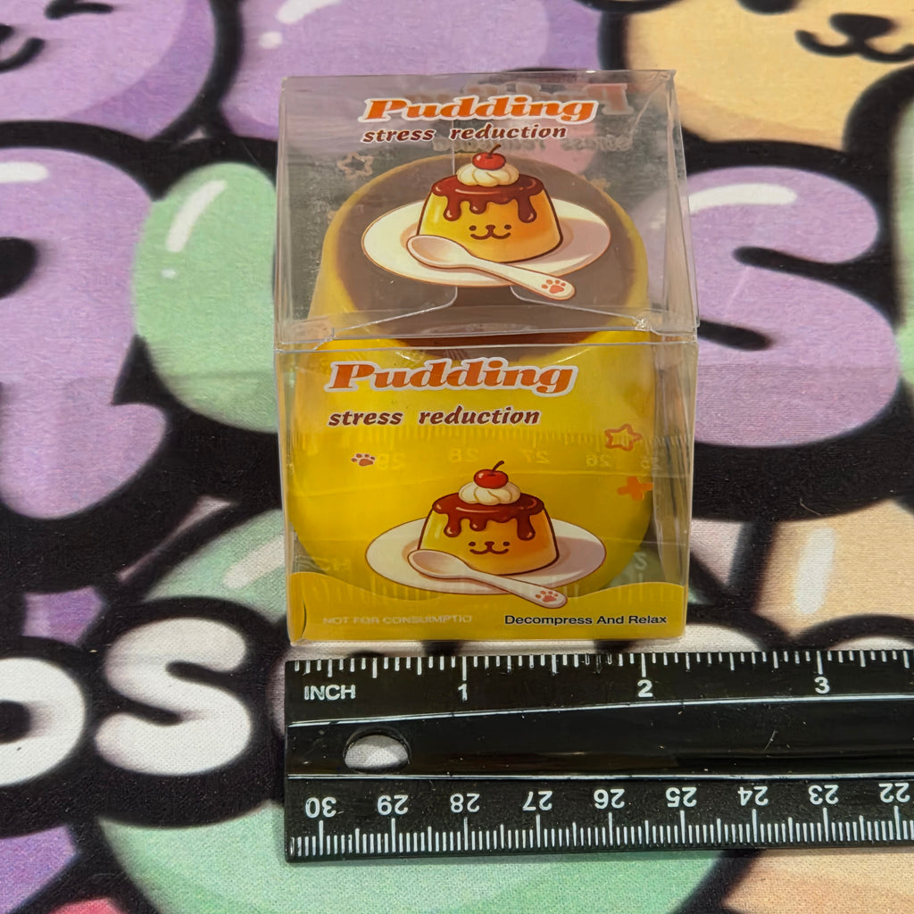 Crunchy Pudding Squishy - 1pc