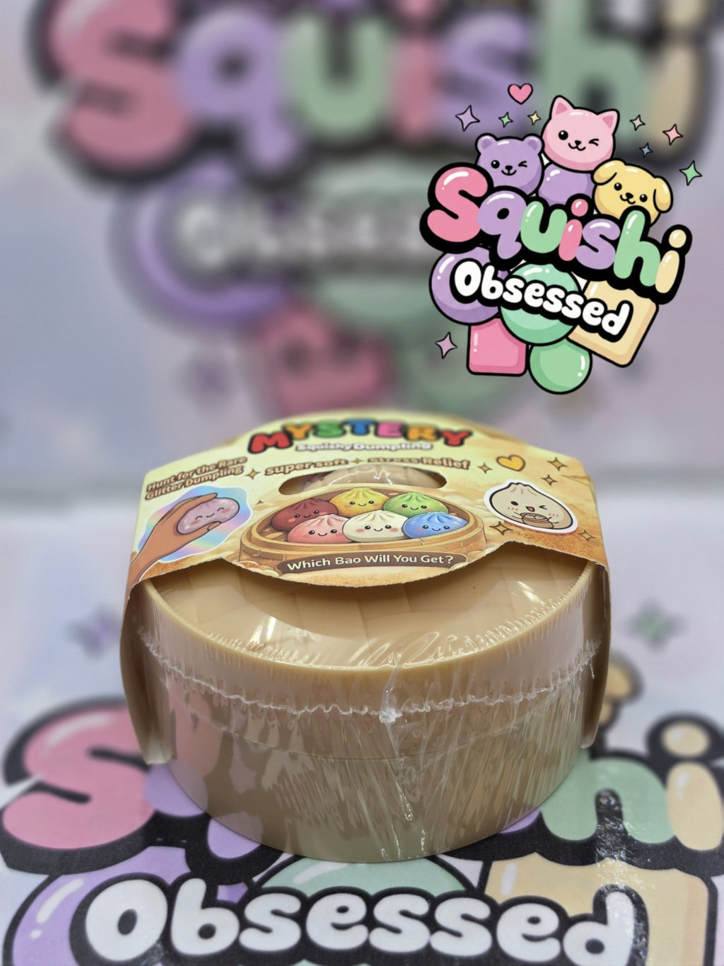  MYSTERY Dumpling Squishy Bao Bun • Blind Box Toy!  Great Quality, Brand NEW5