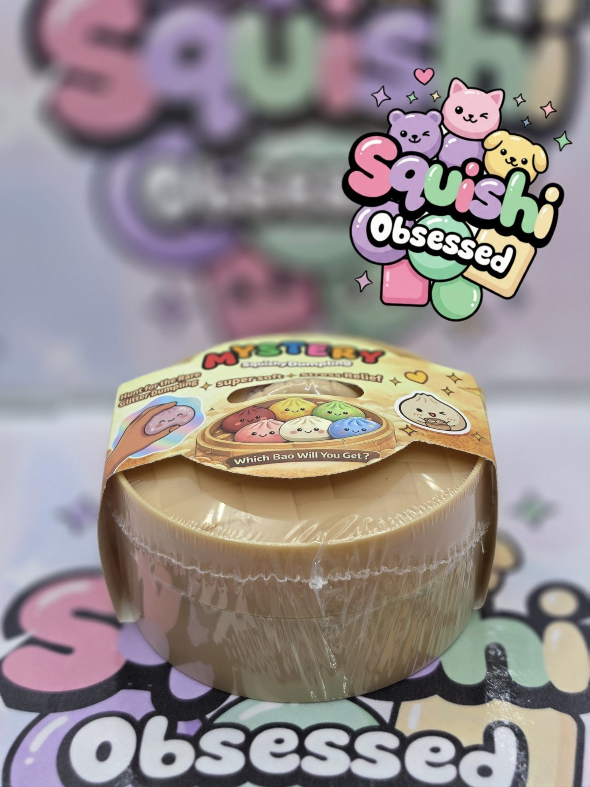  MYSTERY Dumpling Squishy Bao Bun • Blind Box Toy!  Great Quality, Brand NEW5