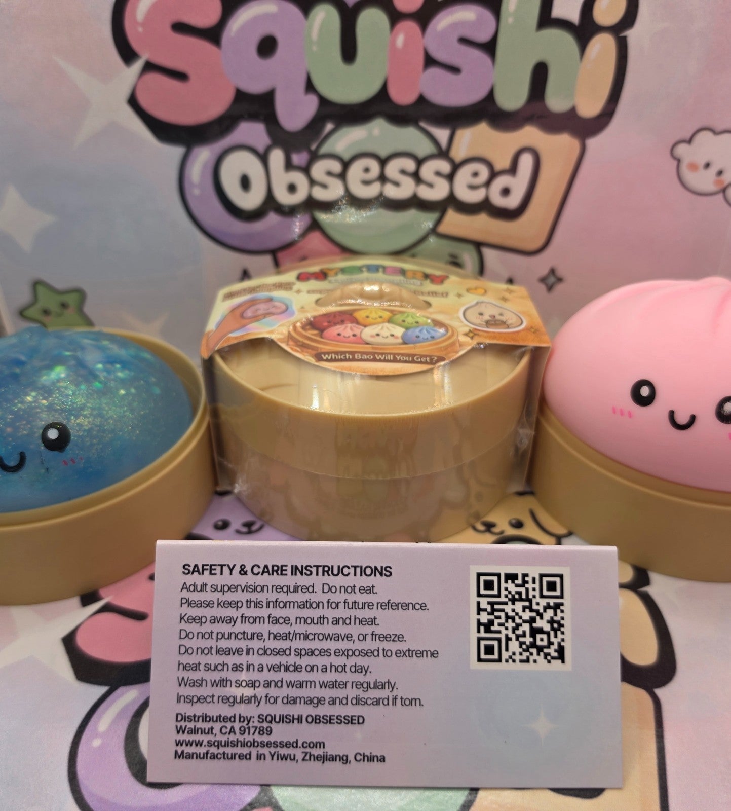  MYSTERY Dumpling Squishy Bao Bun • Blind Box Toy!  Great Quality, Brand NEW10