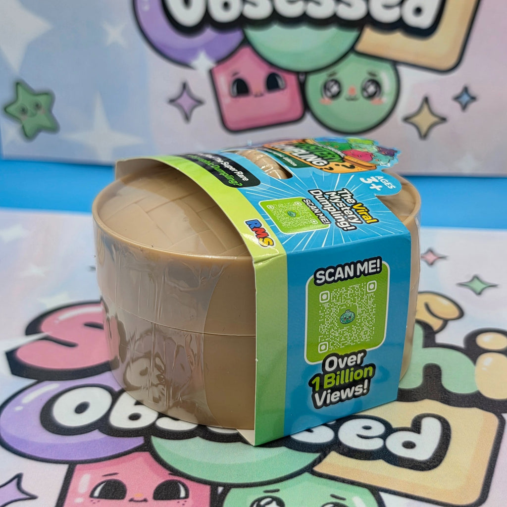 RMS Crazy Fun Mystery Dumpling Squishy Apple Scented Green Holographic Special2