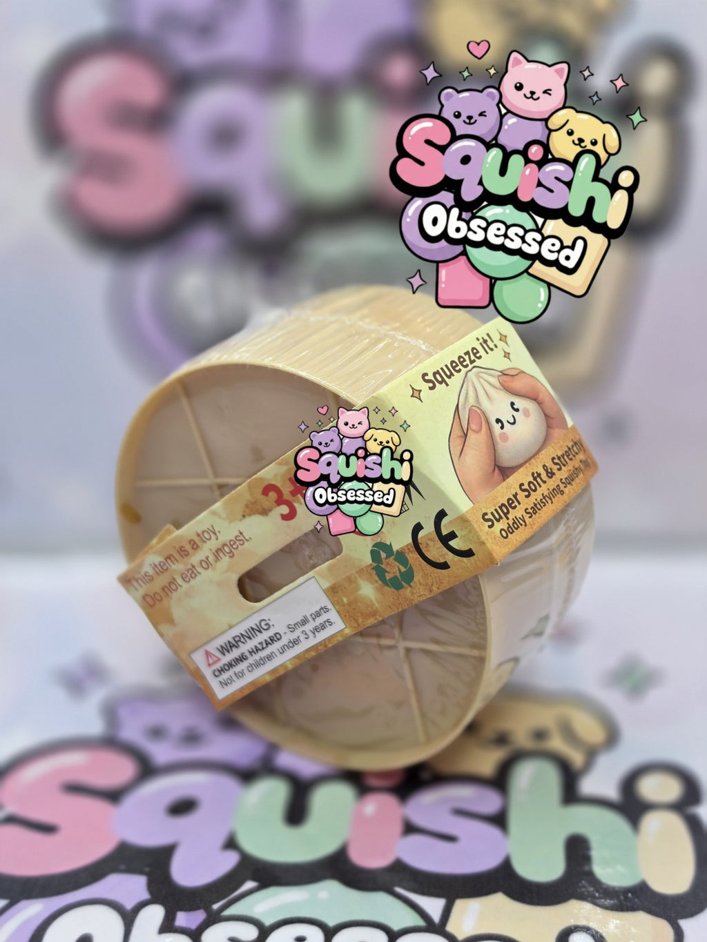  MYSTERY Dumpling Squishy Bao Bun • Blind Box Toy!  Great Quality, Brand NEW12