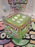 RARE Green 100% Authentic Sunny Days Squeeezy Glitter Dice Squishy Cube  0