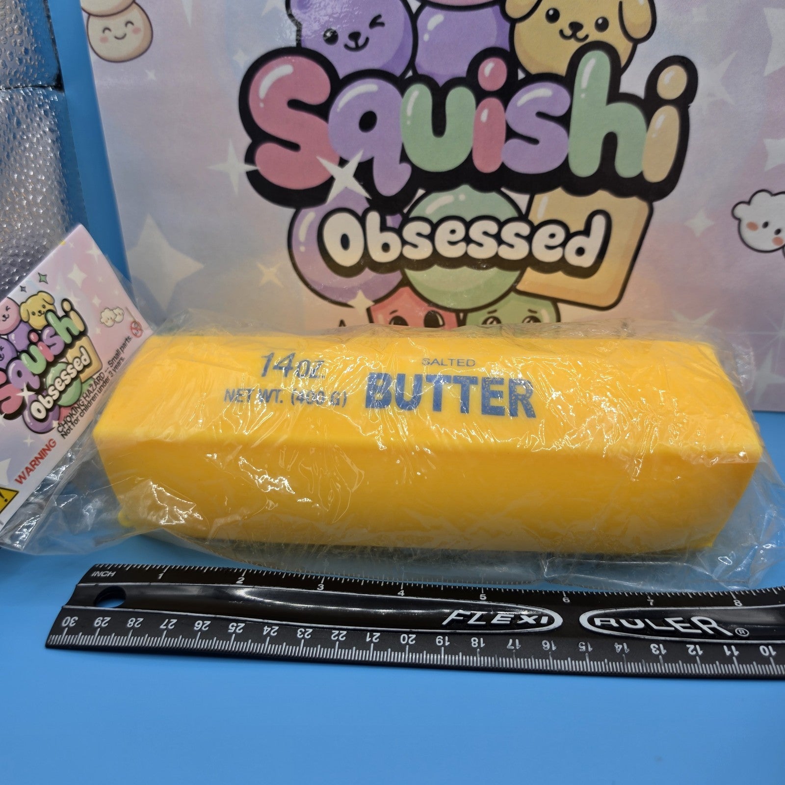 JUMBO CLOUD DOUGH SQUISHY BUTTER 14oz TOY *8 inches x 1.5 inches* BRAND NEW 0