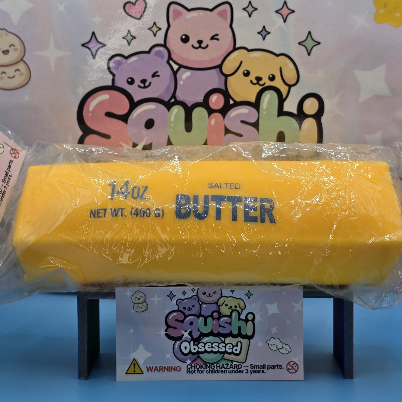 JUMBO CLOUD DOUGH SQUISHY BUTTER 14oz TOY *8 inches x 1.5 inches* BRAND NEW 1