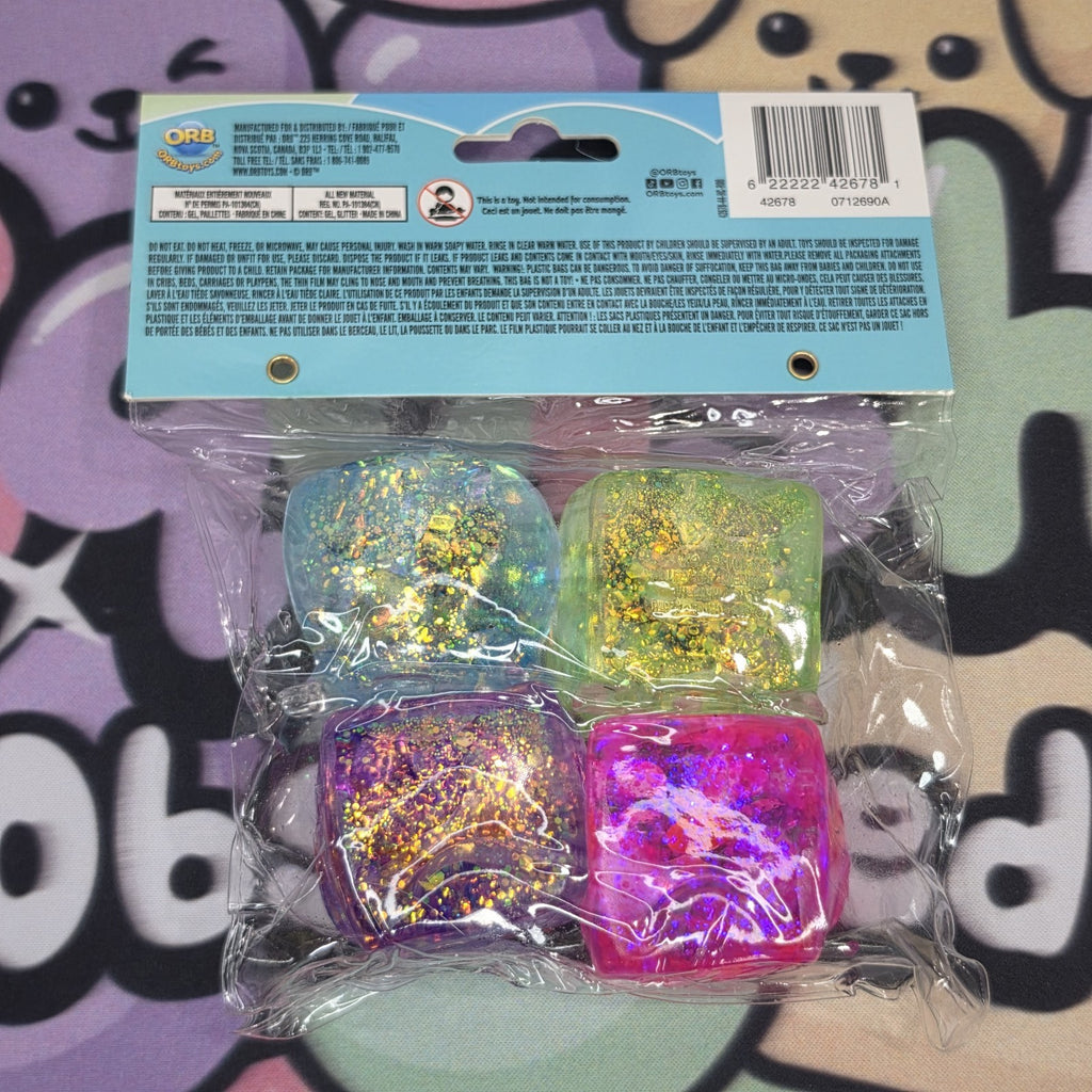 100% Authentic ORB Curiosities Sugar Swaps GLITTER MINI ANIMAL PALS *4pcs/pack*3