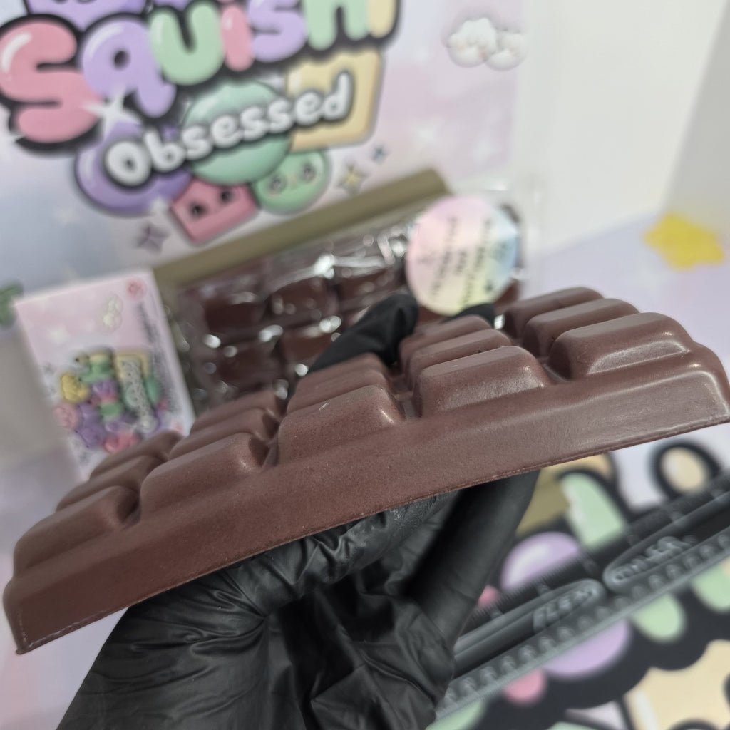 Realistic Large Chocolate Bar Scented Super Slow Rise Foam Squishy Toy - 1PC  3