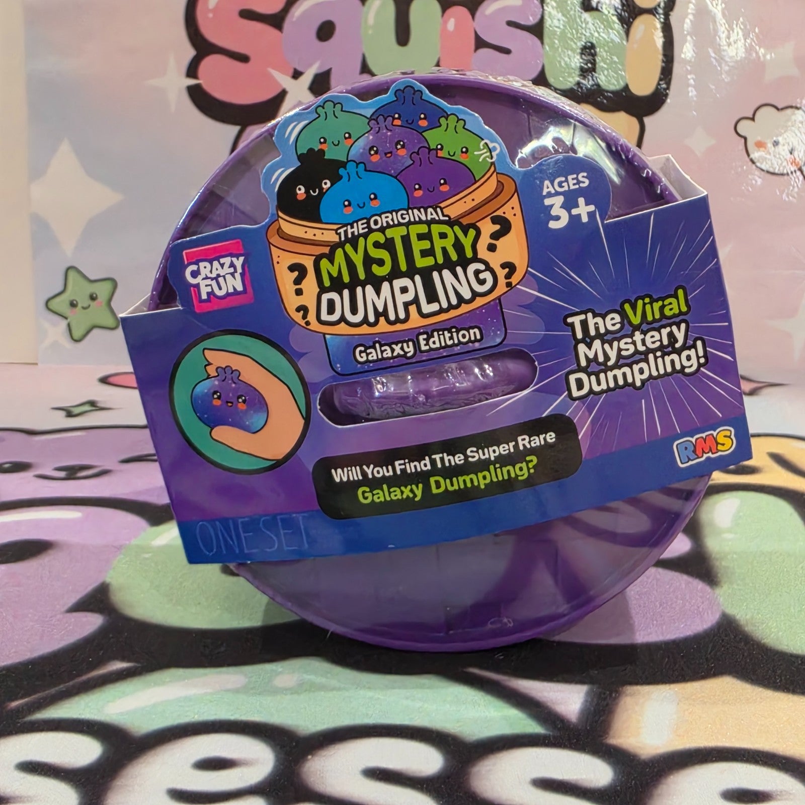100% Authentic RMS Mystery Dumpling Galaxy Edition   1PC  0