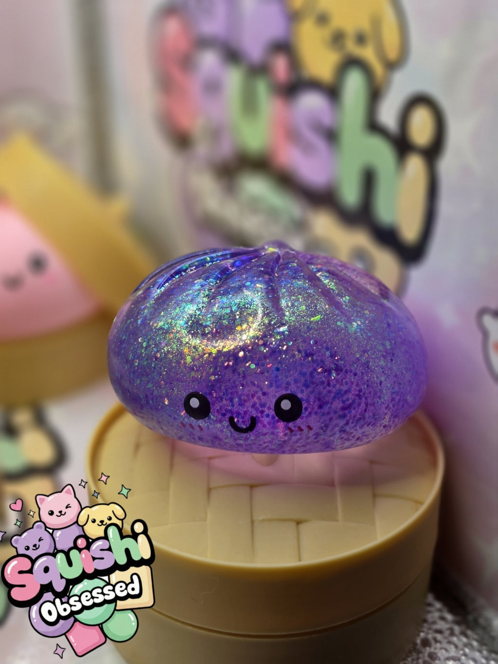  MYSTERY Dumpling Squishy Bao Bun • Blind Box Toy!  Great Quality, Brand NEW8