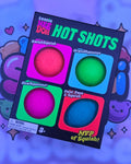 100% Authentic Schylling Teenie NeeDoh Hot Shots Squishy Toy Multicolor 4pc/pack0
