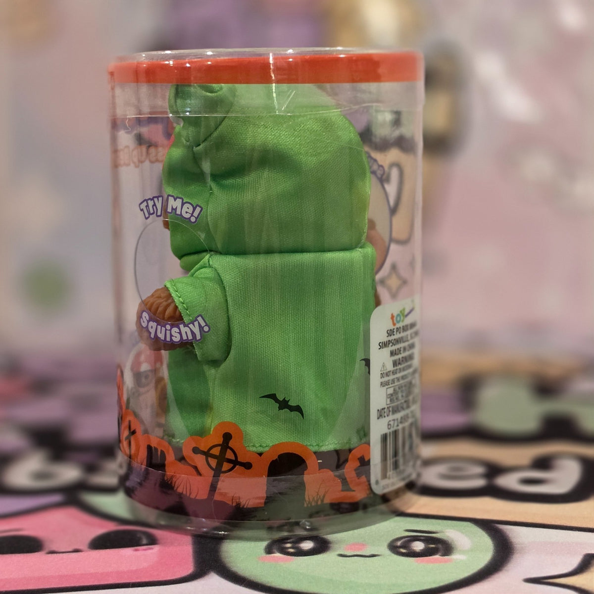 100% Authentic Squeeezy Dress Up Bears Green Frog Costume Squishy - 1 pc8