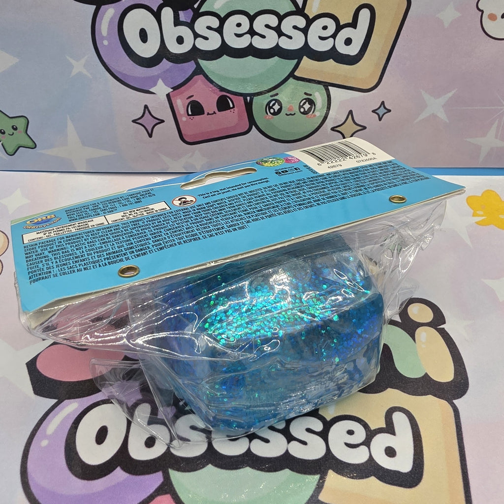 100% Authentic ORB Curiosities Sugar Swaps Duck Cube Glitter Squishy- 1pc (Blue)2