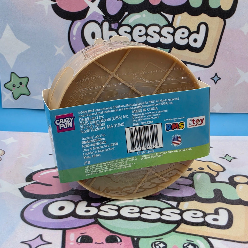  RMS Crazy Fun Mystery Dumpling Squishy Apple Scented Green Holographic Special3