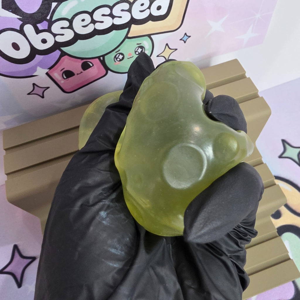 Cute Gel Filled Cheese Squishy Cube 2x2 Inches * Brand New * Great Quality! 1 pc6