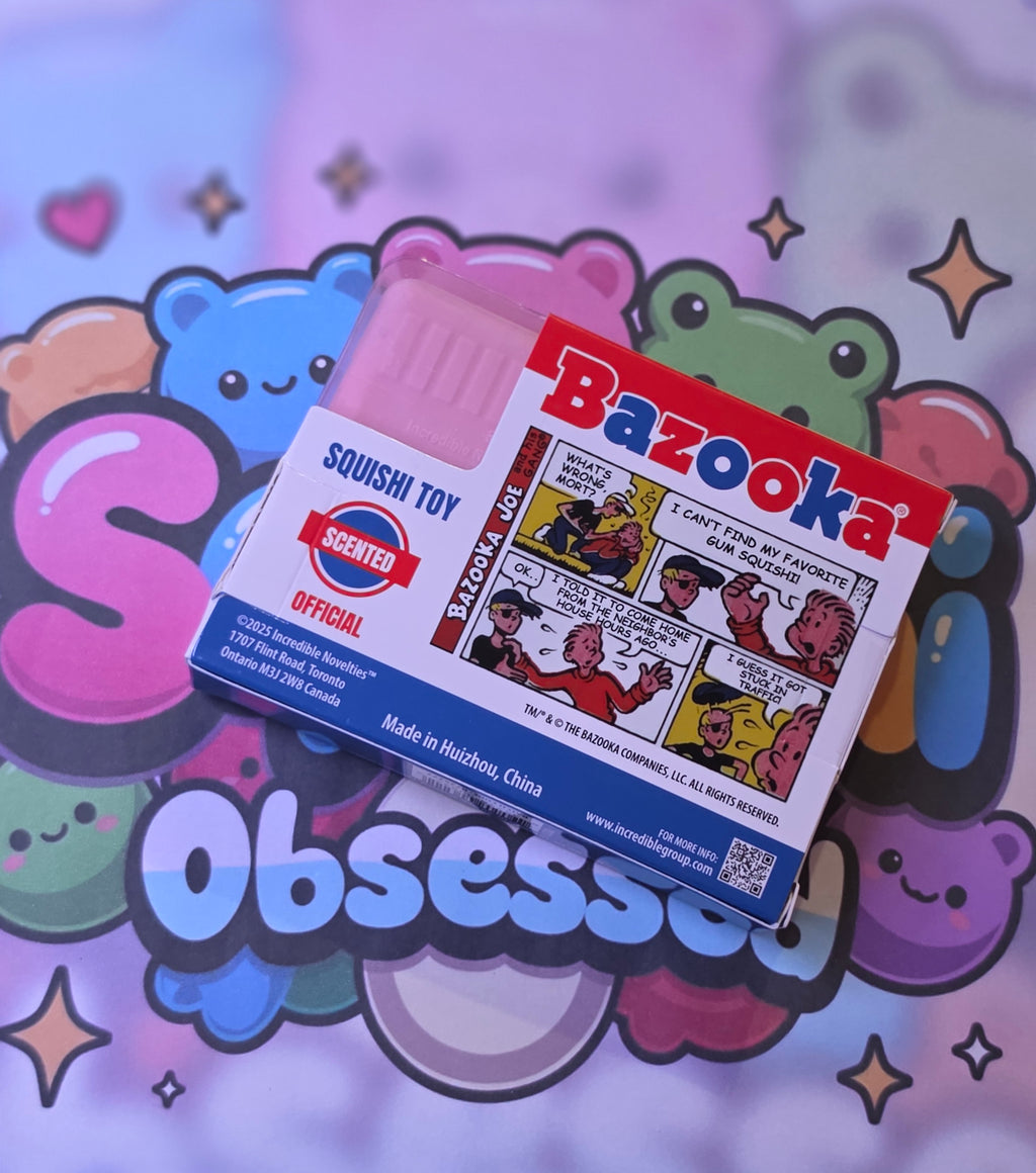 Bazooka Scented Squishi Squeeze Toy