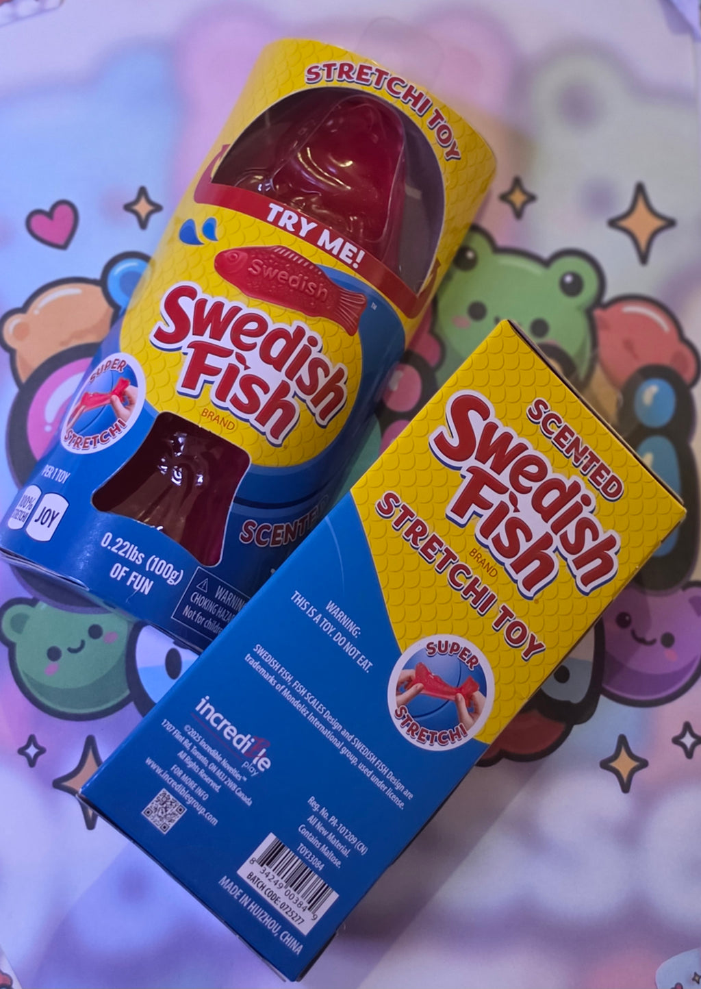 Swedish Fish Squishi Scented Squeeze Toy