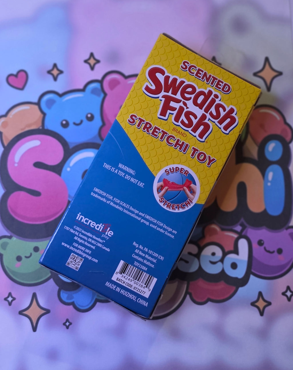 Swedish Fish Squishi Scented Squeeze Toy