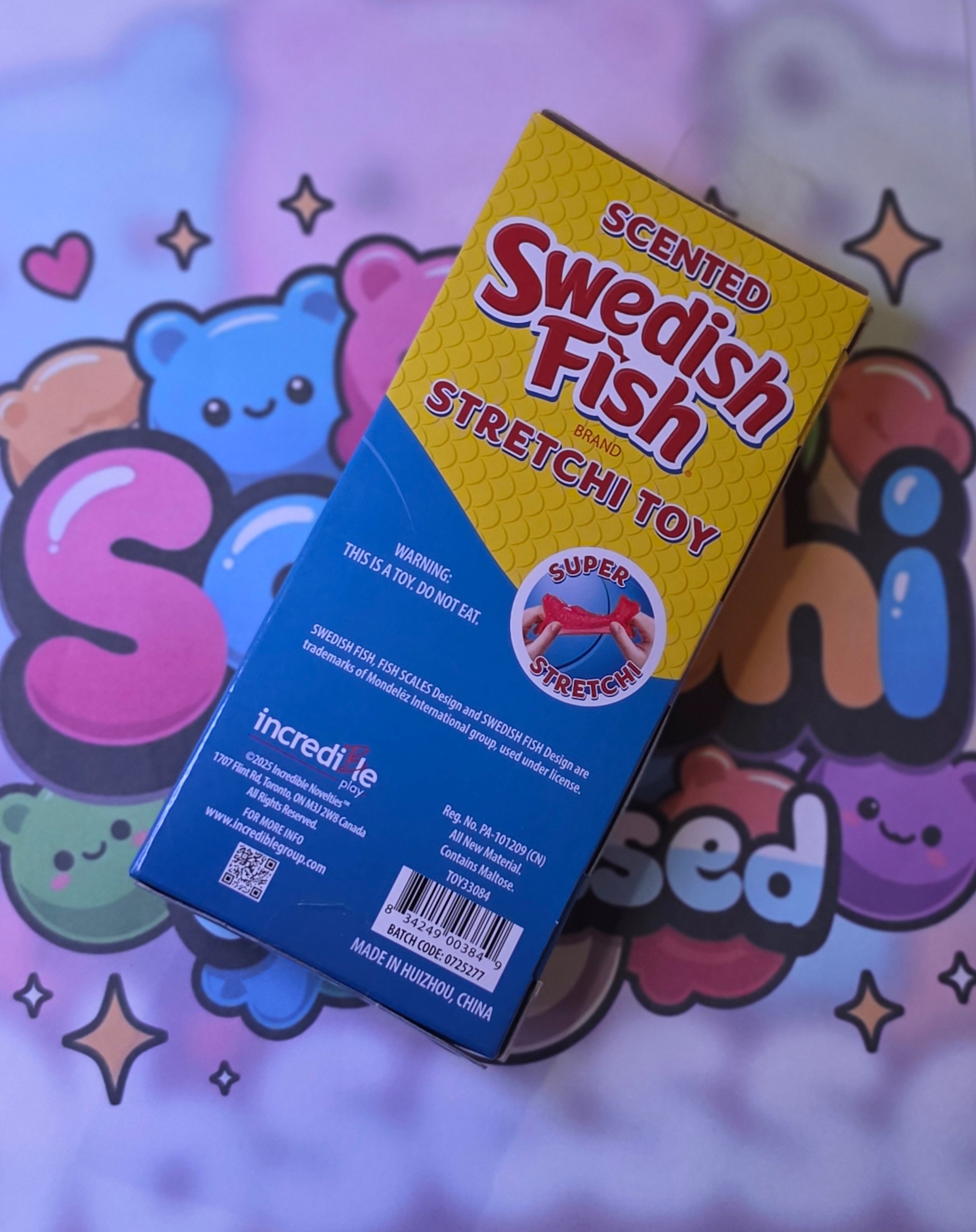 Swedish Fish Squishi Scented Squeeze Toy
