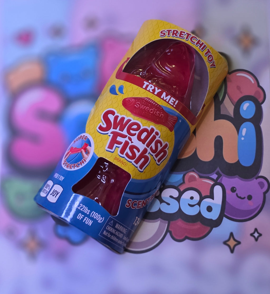 Swedish Fish Squishi Scented Squeeze Toy