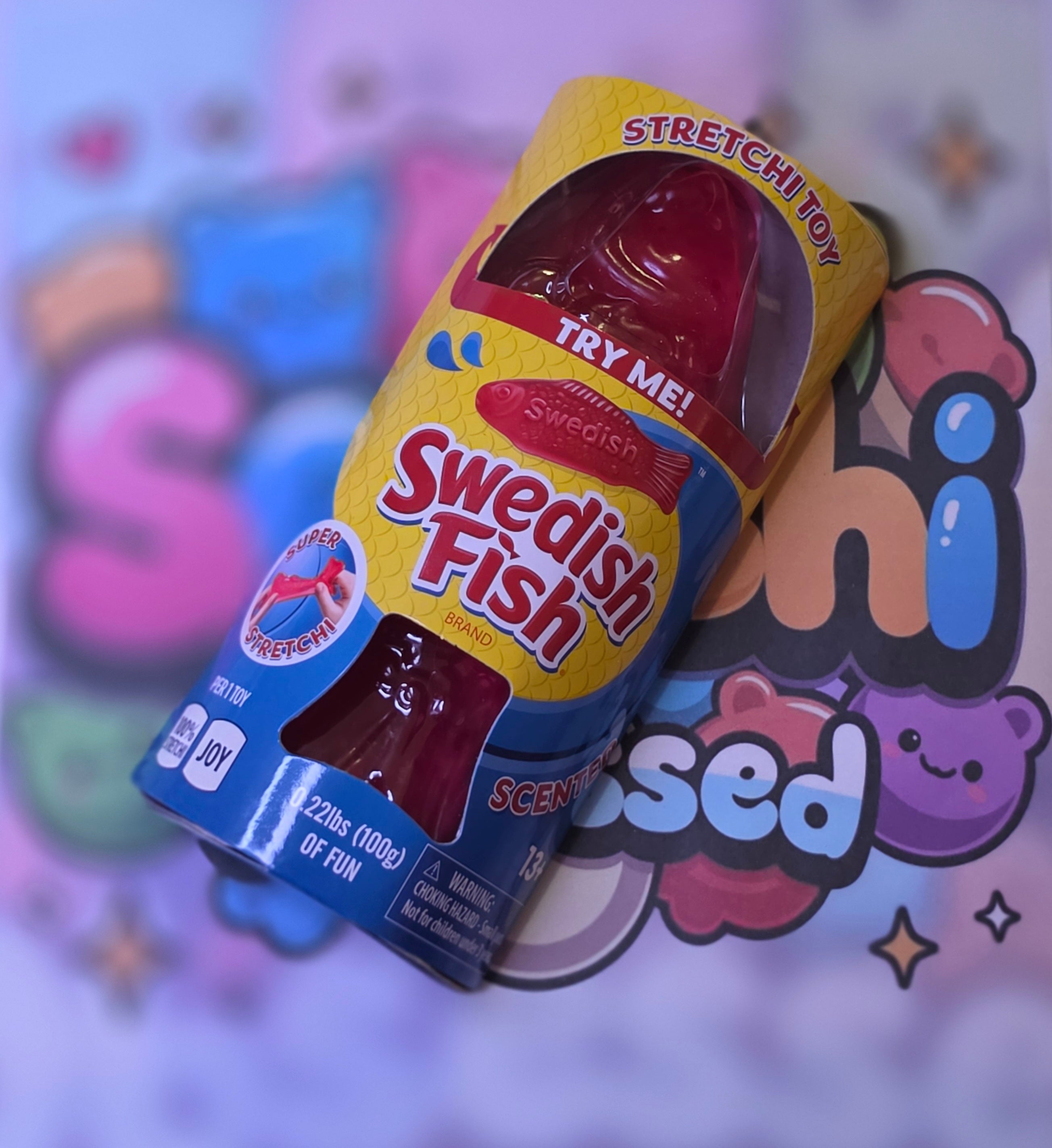 Swedish Fish Squishi Scented Squeeze Toy