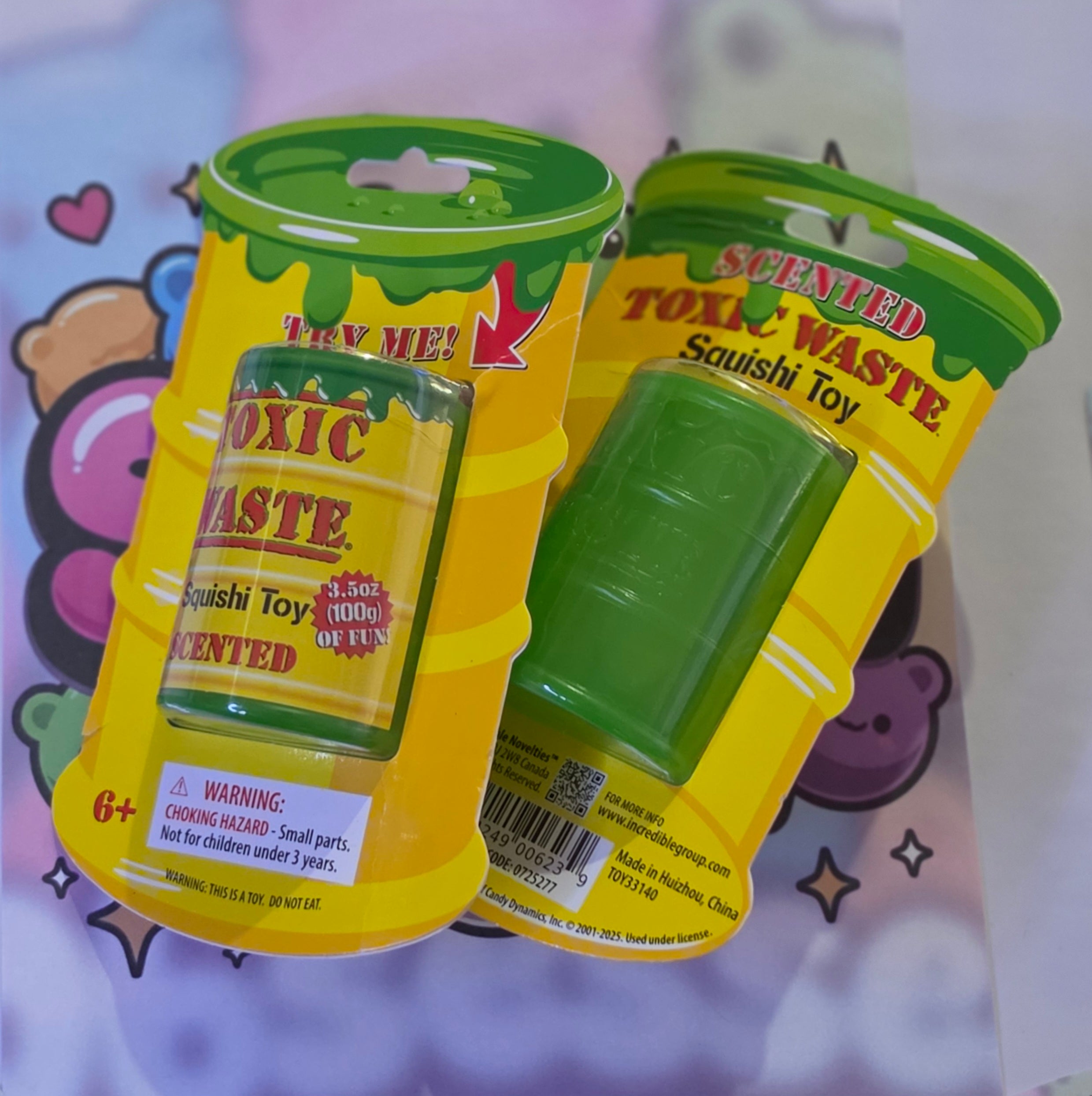 Toxic Waste Squishi Squeeze Toy